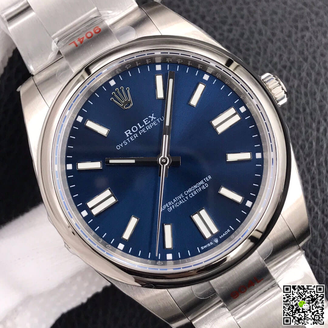 Replica R01ex Oyster Perpetual M124300-0003 41MM 1:1 Best Edition EW Factory Stainless Steel