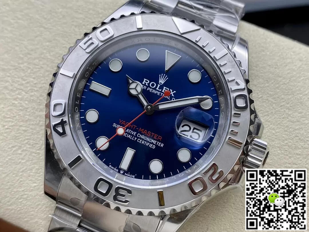Replica R01ex Yacht Master M126622-0002 1:1 Best Edition Clean Factory Blue Dial