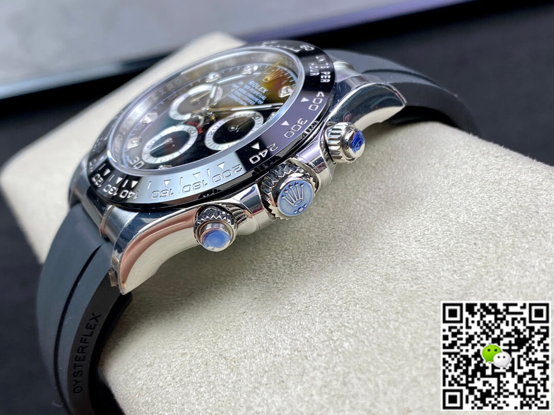 Replica R01ex Daytona M116519LN-0025 1:1 Best Edition BT Factory Black Dial