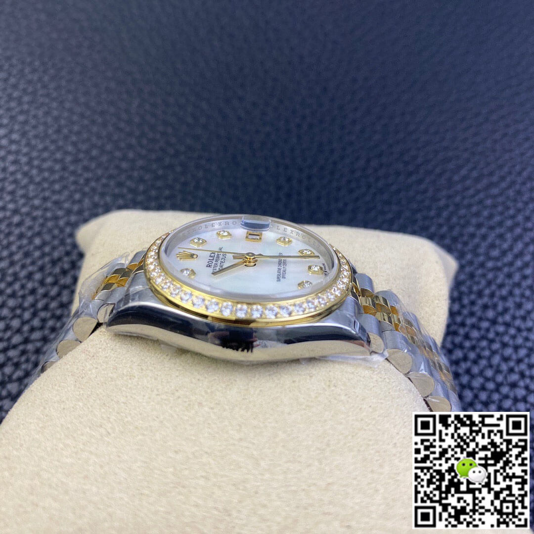 Replica R01ex Datejust M278383RBR-0028 31MM 1:1 Best Edition EW Factory Yellow Gold