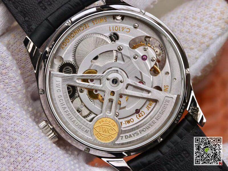 IWC Replica Portuguese Tourbillon IW546302 ZF Factory Men Watches 1:1 Best Edition Swiss Tourbillon Blue Dial