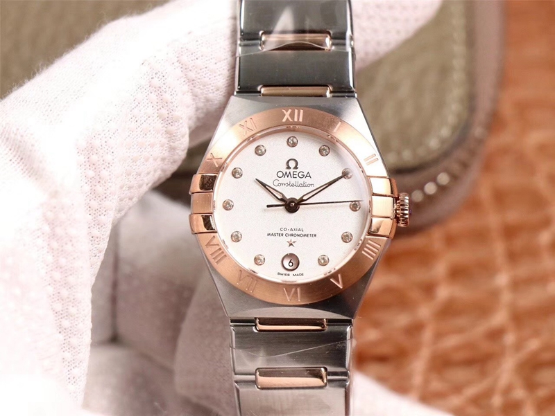 Replica 0me*ga Constellation 131.20.29.20.52.001 1:1 Best Edition 3S Factory V5 White dial Swiss NH05