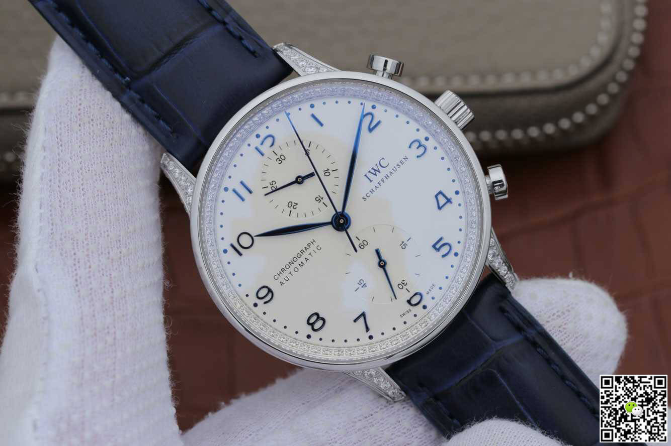 Replica IWC Portugieser IW371440 1:1 Best Edition ZF Factory V2 White Dial