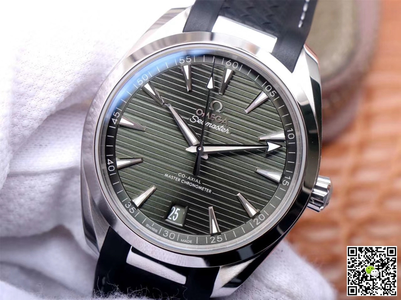 Replica 0me*ga Seamaster 220.13.41.21.10.001 1:1 Best Edition VS Factory Green Dial Swiss ETA8900