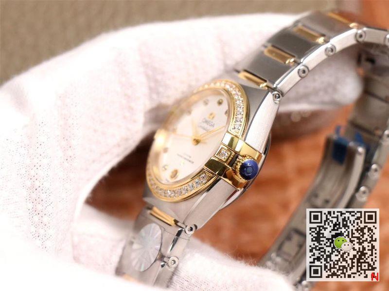 Replica 0me*ga Constellation 131.25.29.20.52.002 1:1 Best Edition 3S Factory V5 White dial Swiss NH05
