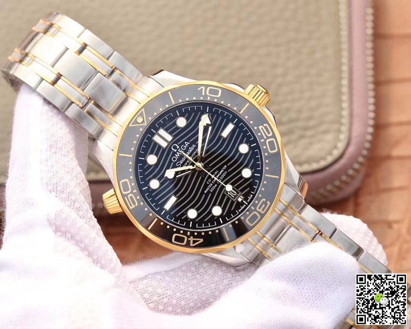 Replica 0me*ga Seamaster 210.20.42.20.01.002 1:1 Best Edition VS Factory Black Dial Swiss ETA8800