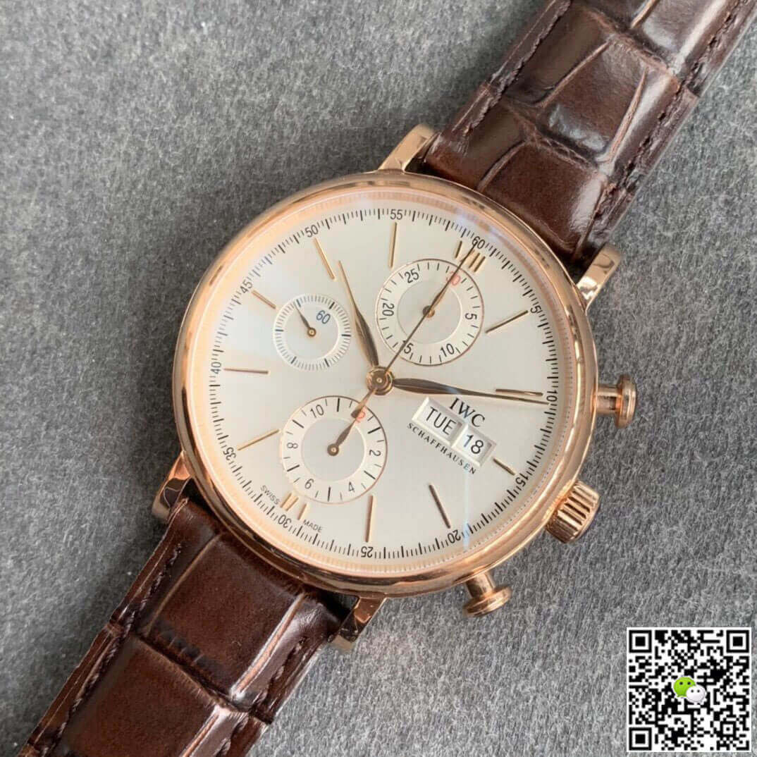 Replica IWC Portofino IW391020 1:1 Best Edition ZF Factory Silver Dial