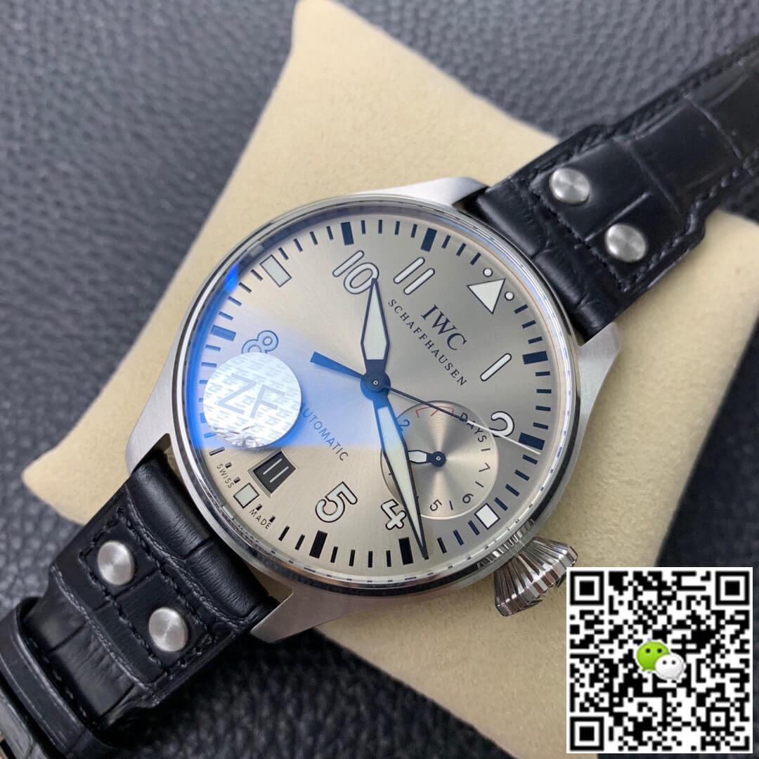 Replica IWC Big Pilot IW500906 1:1 Best Edition ZF Factory Rhodium Dial