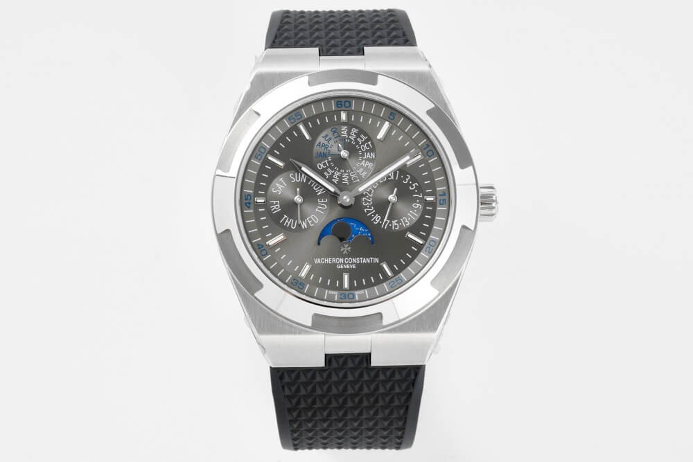 Replica Vacheron C0nstan1n Overseas 4300V/120G-B102 1:1 Best Edition 8F Factory V2 Rubber Strap