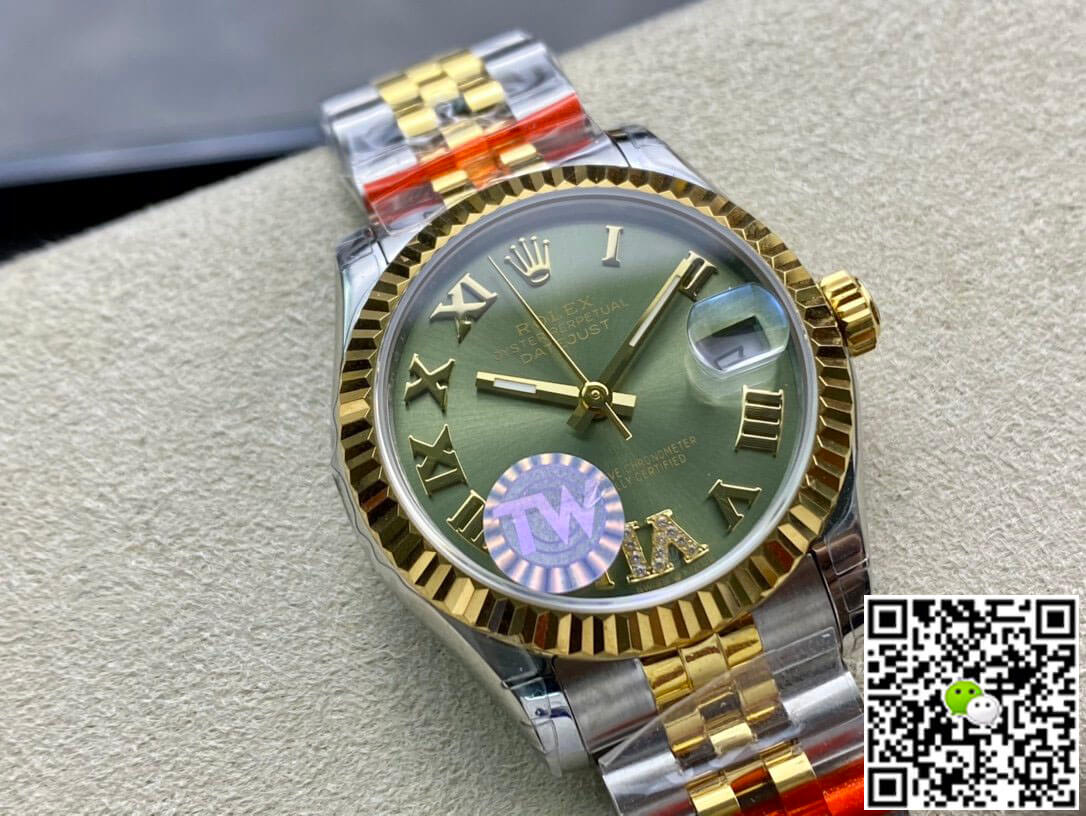 Replica R01ex Datejust 178273 31MM 1:1 Best Edition TW Factory Green Dial