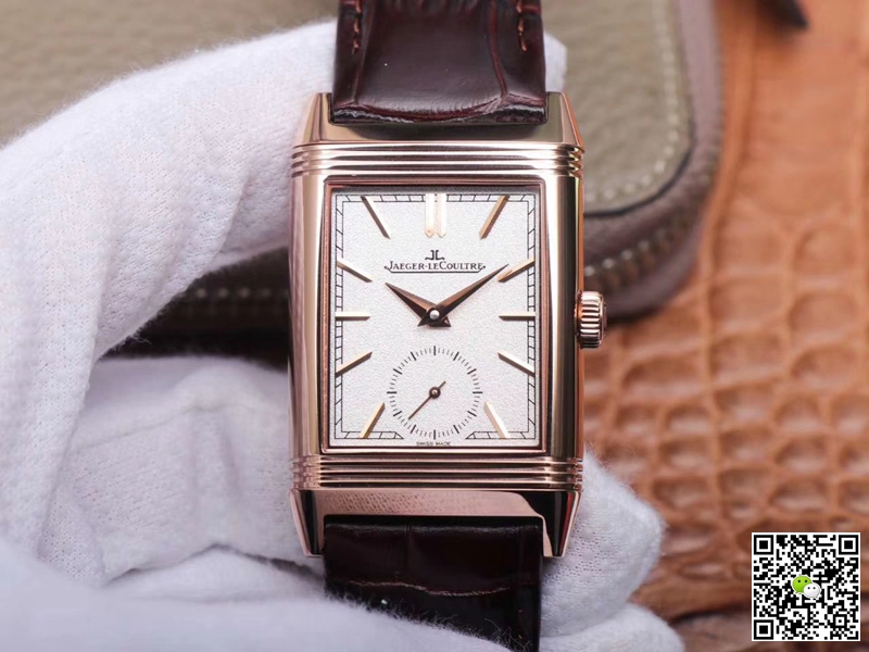 Jaeger Lecoultre Replica Reverso Flip 1:1 Best Edition MG Factory White Dial Swiss ETA854A/2