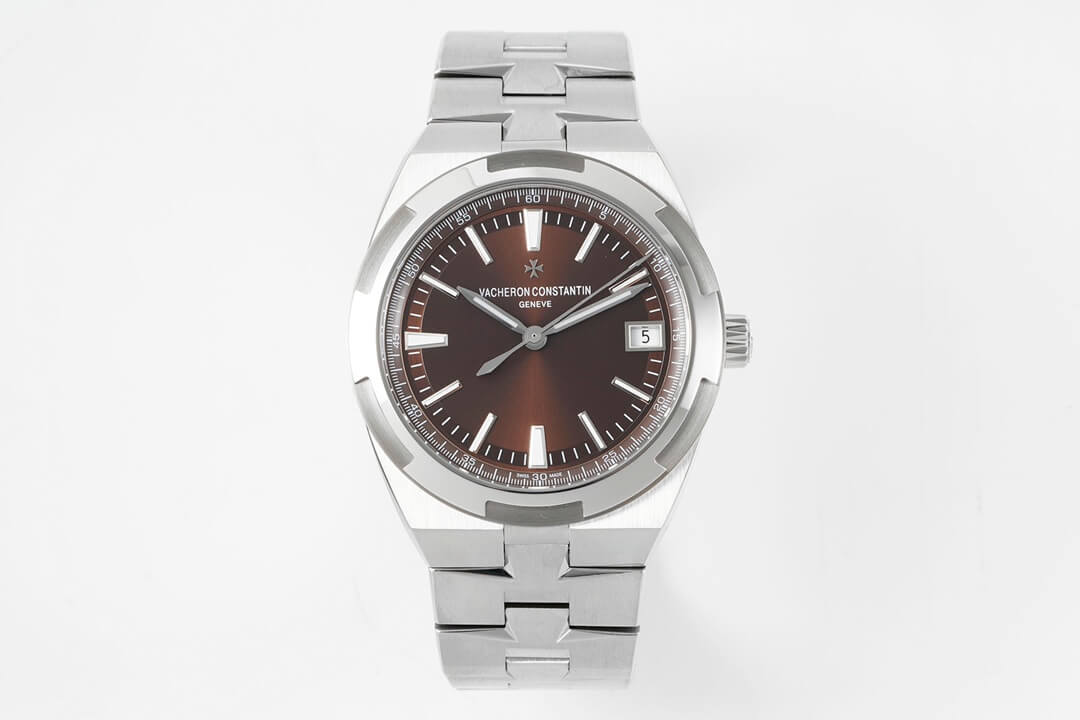 Replica Vacheron C0nstan1n Overseas 4500V/110A-B146 1:1 Best Edition ZF Factory Brown Dial