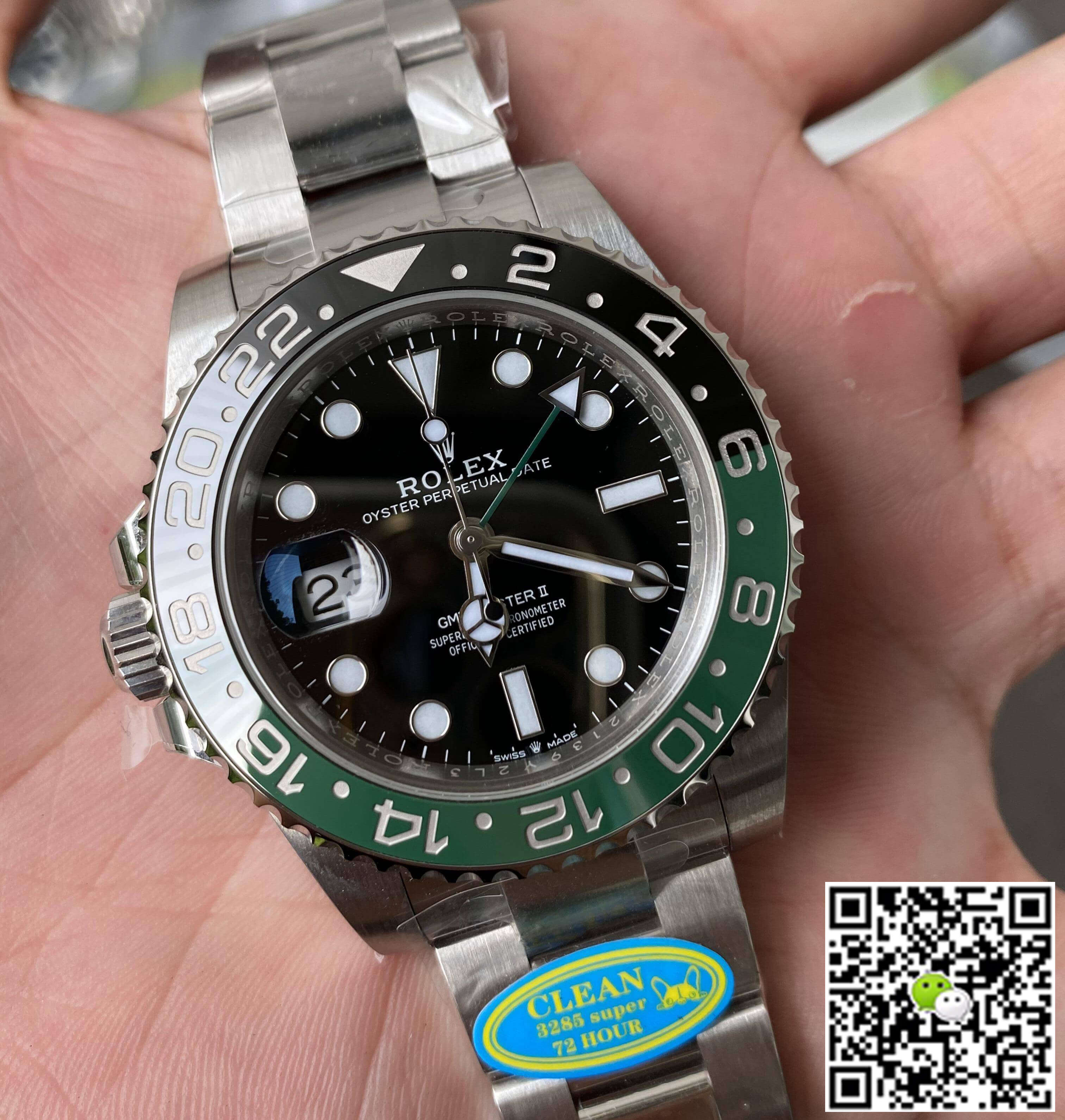 Replica R01ex GMT Master II M126720VTNR-0001 1:1 Best Edition Clean Factory V2 Ceramic Bezel