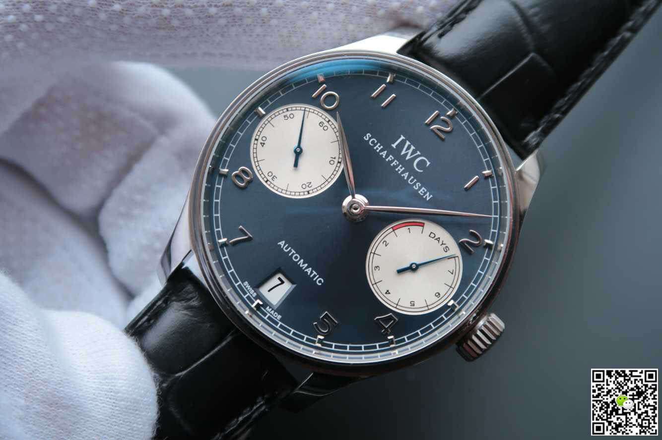 Replica IWC Portugieser IW500112 1:1 Best Edition ZF Factory V5 Dark Blue Dial