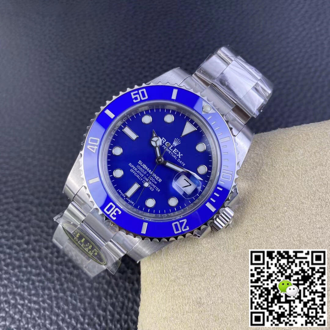 Replica R01ex Submariner 116619LB-97209 40MM 1:1 Best Edition Clean Factory V5 Blue Dial
