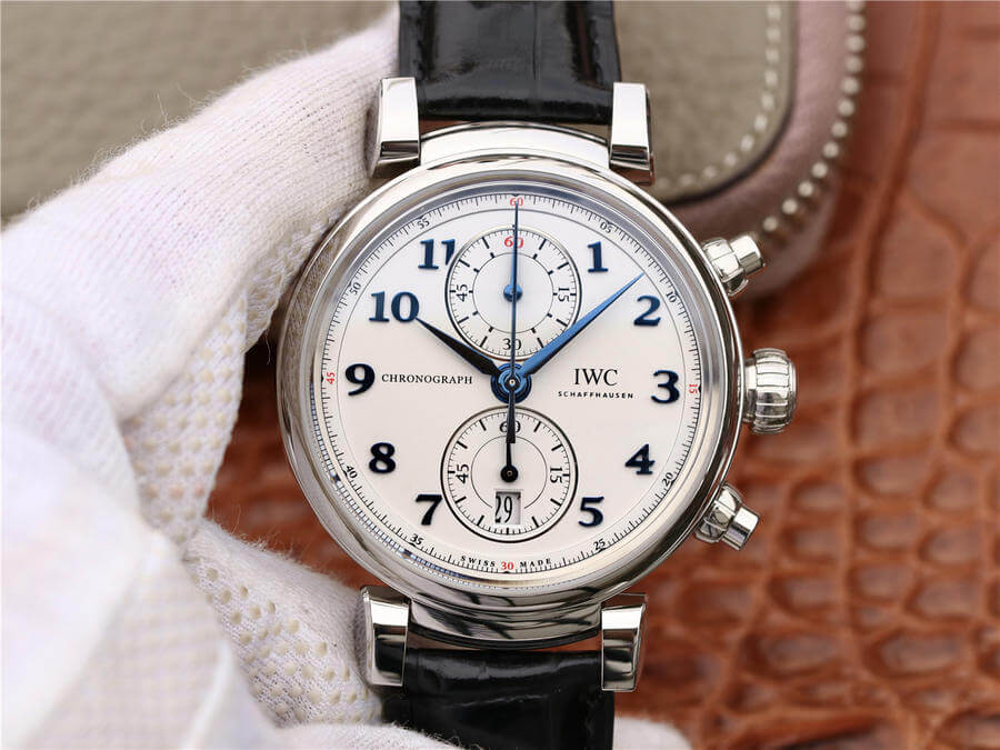 Replica IWC Da Vinci Laureus Sport For Good Foundation 1:1 Best Edition YL Factory White Dial