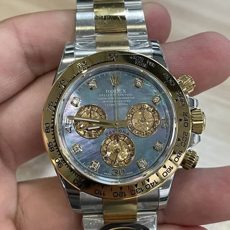 Replica R01ex Daytona M116503-0009 1:1 Best Edition BT Factory Mother-Of-Pearl Dial