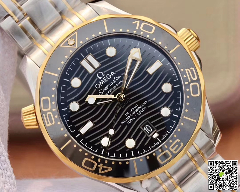 Replica 0me*ga Seamaster 210.20.42.20.01.002 1:1 Best Edition VS Factory Black Dial Swiss ETA8800