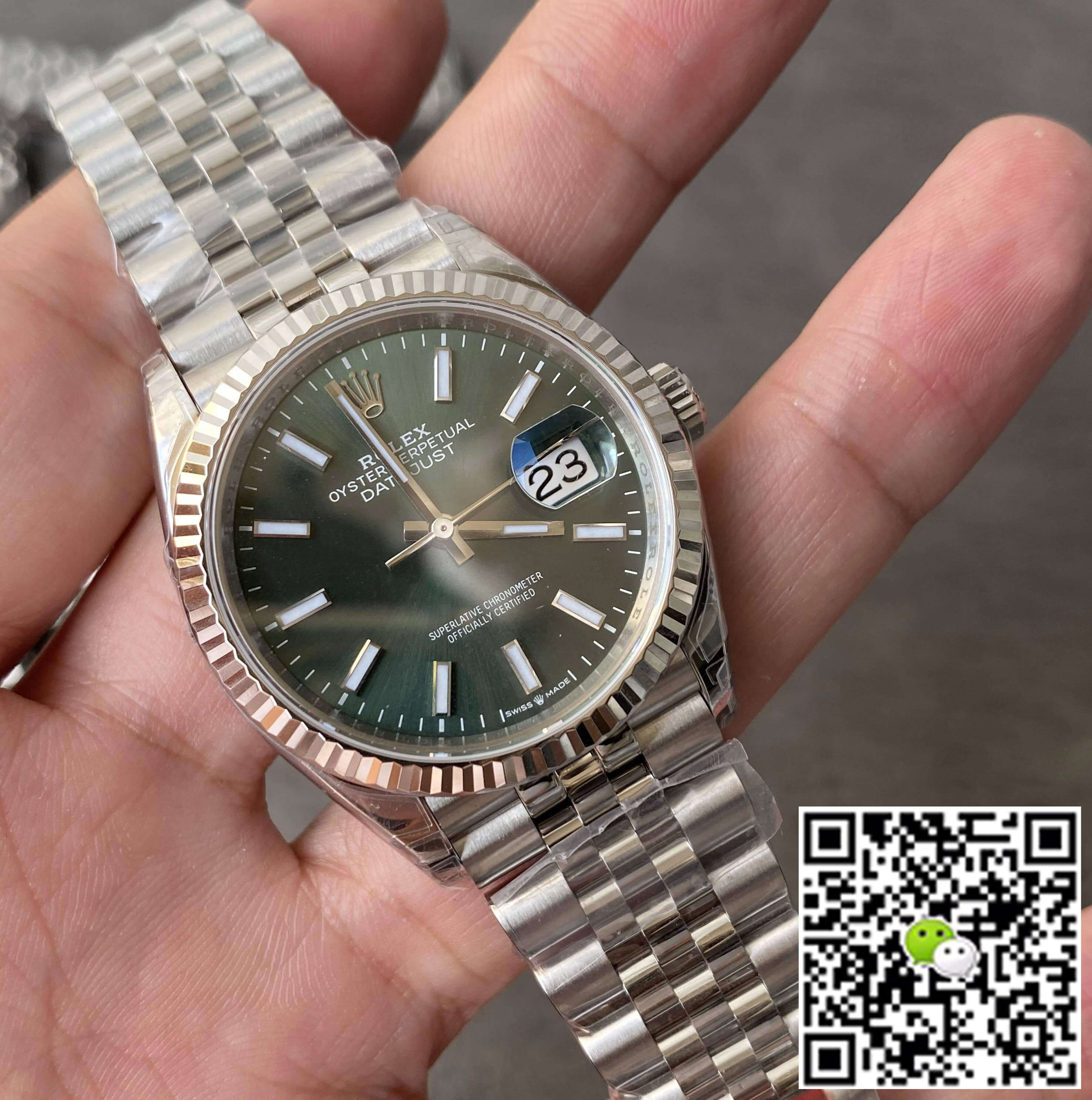 Replica R01ex Datejust M126234-0051 36MM 1:1 Best Edition VS Factory Steel Strap