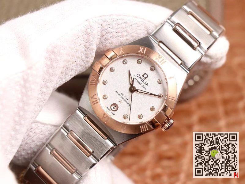 Replica 0me*ga Constellation 131.20.29.20.52.001 1:1 Best Edition 3S Factory V5 White dial Swiss NH05