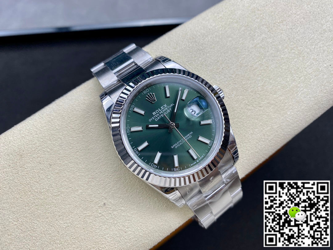 Replica R01ex Datejust M126334-0028 1:1 Best Edition VS Factory Green Dial