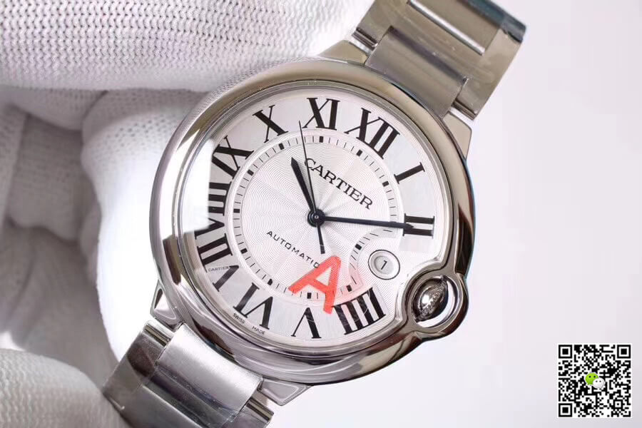 Replica Ballon Bleu De Ca*t1er W69012Z4 1:1 Best Edition V6 Factory Silver Dial