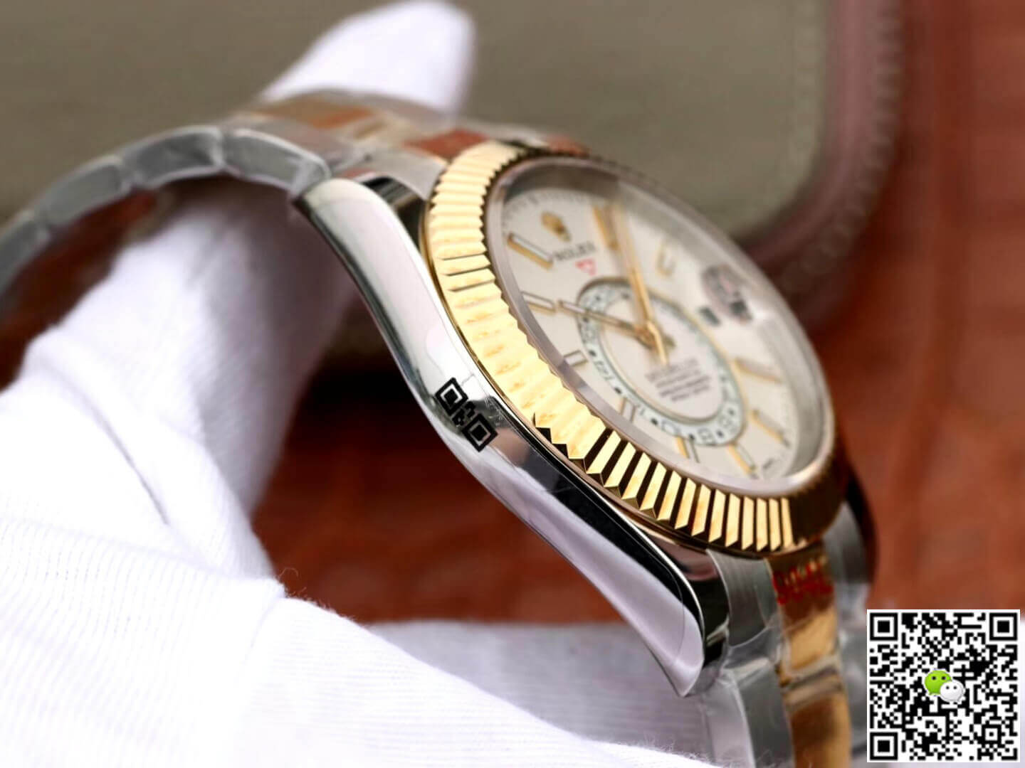 Replica R01ex Sky Dweller M326933-0009 1:1 Best Edition Noob Factory White Dial