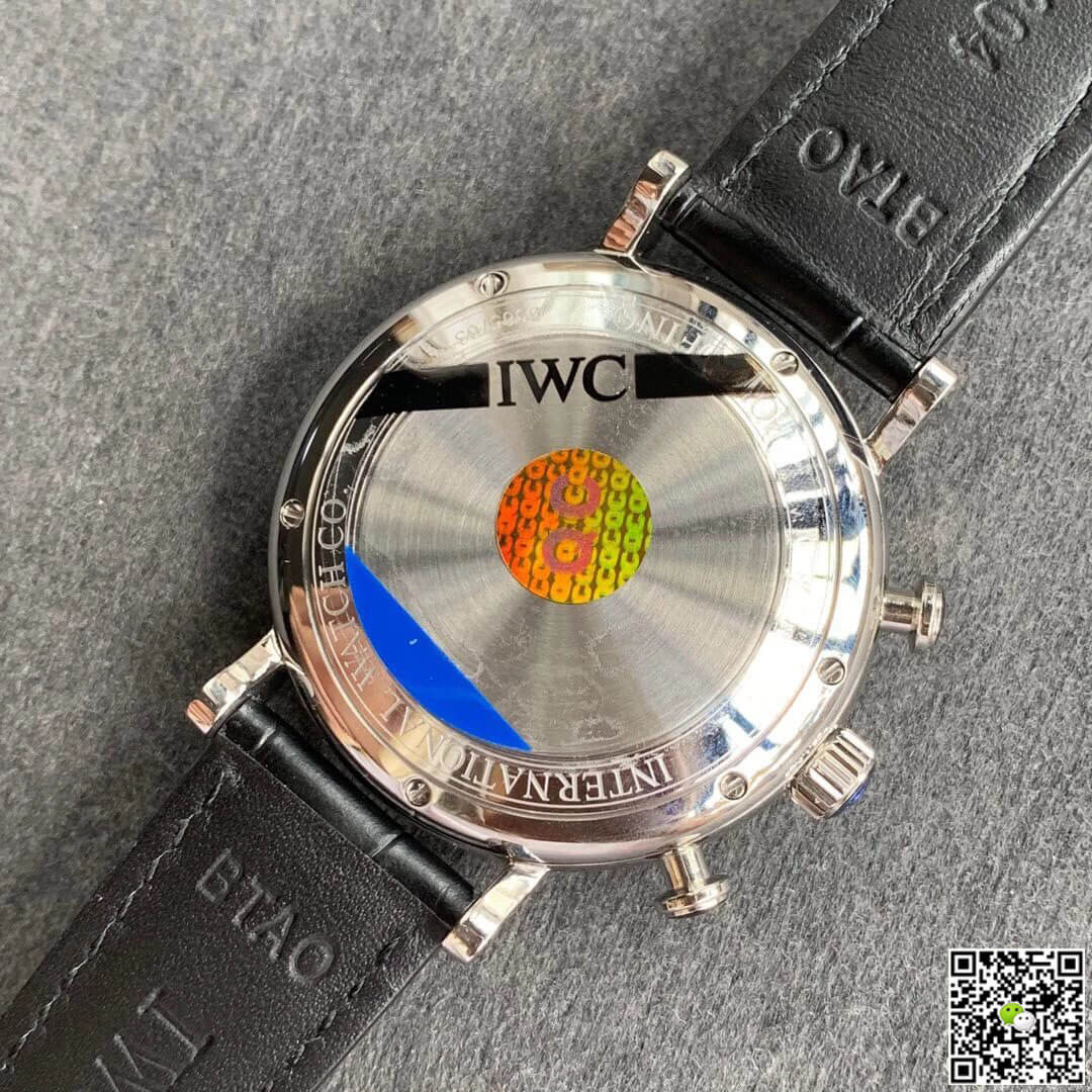 Replica IWC Portofino IW391008 1:1 Best Edition ZF Factory Black Dial