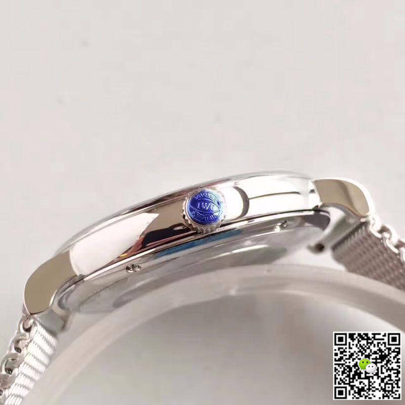 Replica IWC Portofino IW356512 MKS Factory 1:1 Best Edition Swiss ETA2892 Blue Sunburst Dial