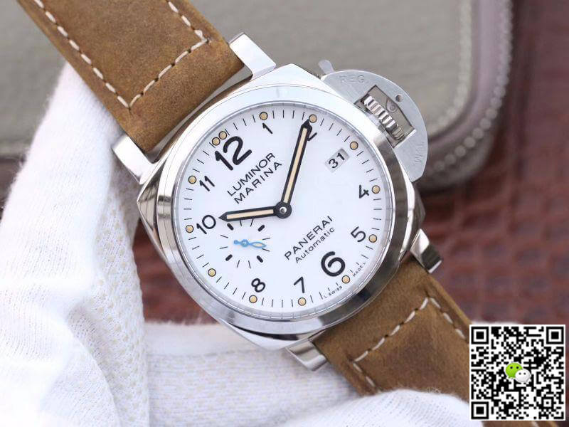 Pa*e*a1 Replica Luminor 1950 PAM1499 VS Factory 1:1 Best Edition Swiss ETA P9010 S*perlumed White Dial