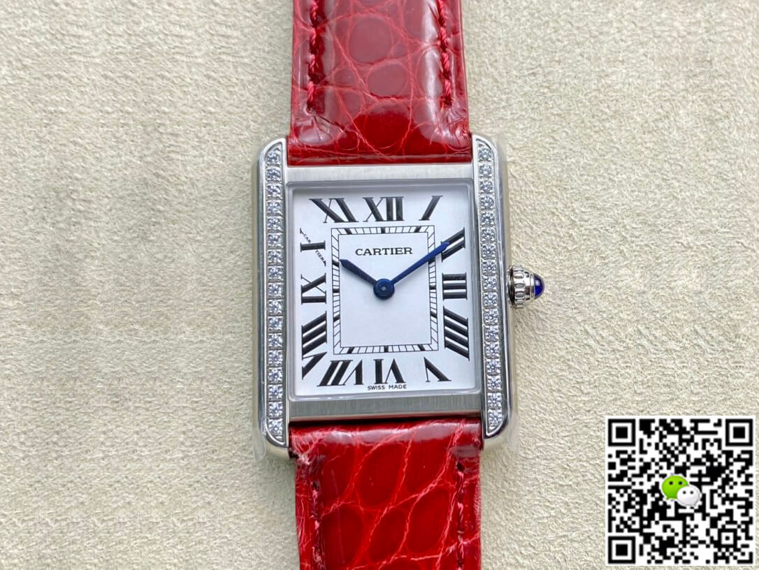 Replica Ca*t1er Tank 27MM 1:1 Best Edition K11 Factory V2 Red Strap