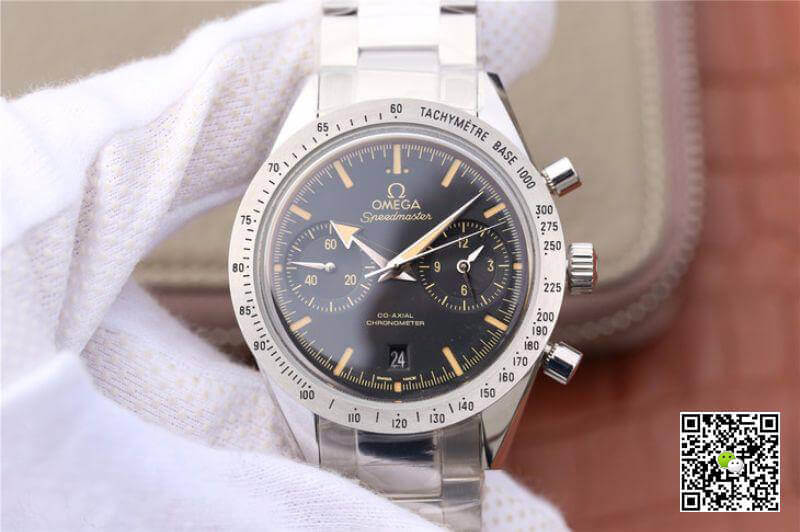 0me*ga Replica Speedmaster 57 Co-Axial Chronograph 331.10.42.51.01.002 OM Factory Mechanical Watches 1:1 Best Edition Swiss ETA9300