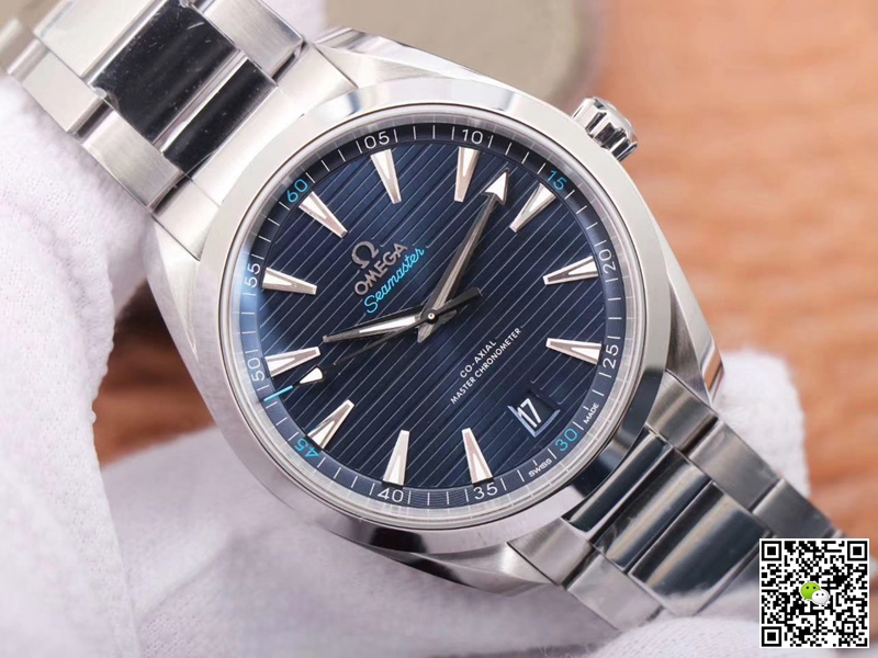 Replica 0me*ga Seamaster 220.10.41.21.03.001 1:1 Best Edition VS Factory Blue Dial Swiss ETA8900