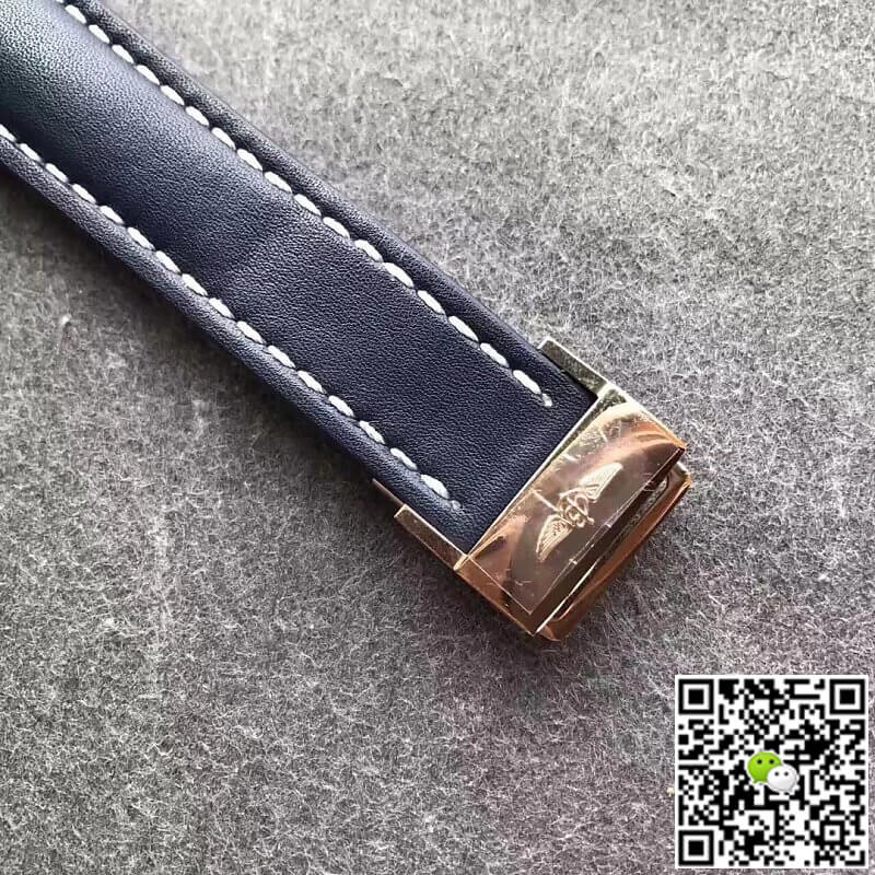 Replica Breitling Navitimer 01 RB012012 1:1 Best Edition  JF Factory Blue Strap