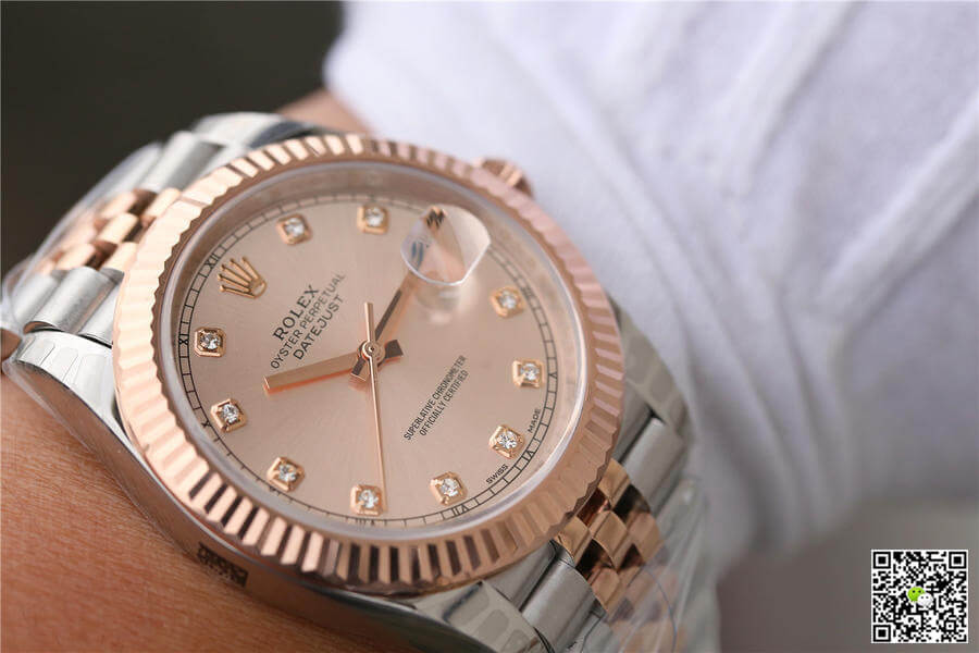 Replica R01ex Datejust M126331-0008 1:1 Best Edition EW Factory Sundust Dial