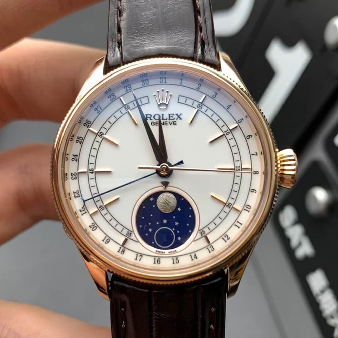 Replica R01ex Cellini M50535-0002 1:1 Best Edition KZ Factory White Dial
