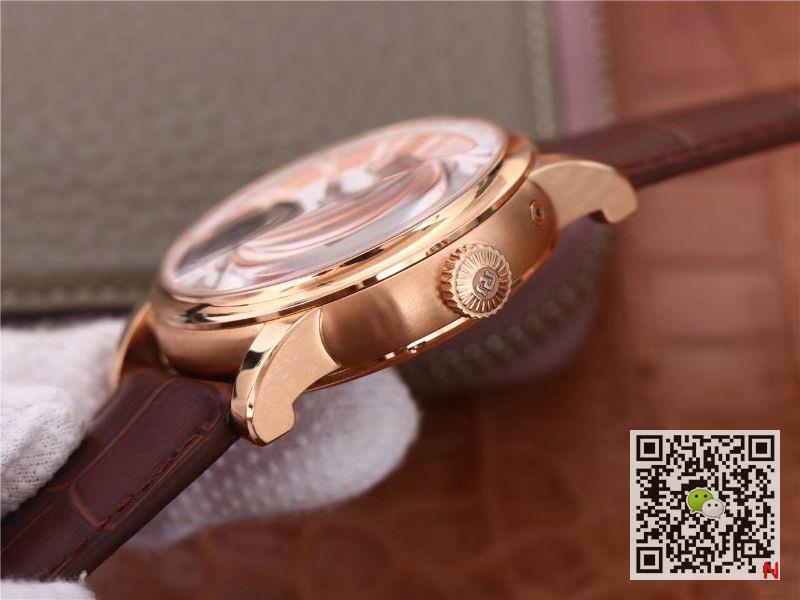 Replica Roger Dubuis Hommage RDDBHO0568 Tourbillon 1:1 Best Edition JB Factory Champagne Dial Swiss RD540