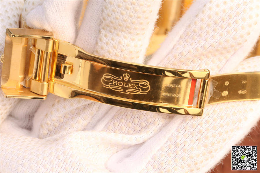 R01ex Submariner Replica 116618 1:1 Best Edition Noob Factory V7 Gild D1am0nd-Studded Dial