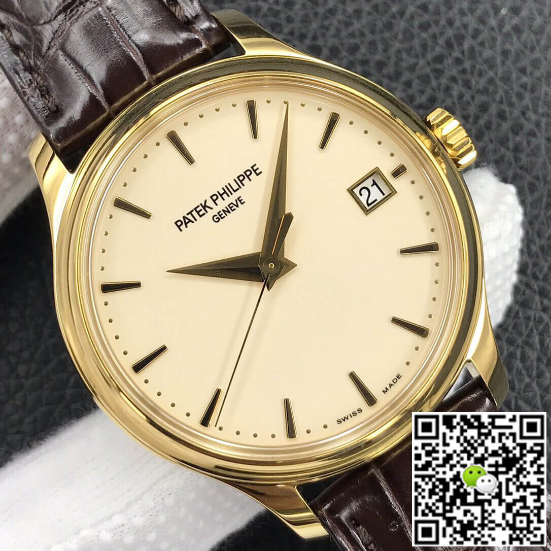 Replica Pat*k Phi1i*pe Calatrava 5227J-001 1:1 Best Edition 3K Factory Yellow Gold