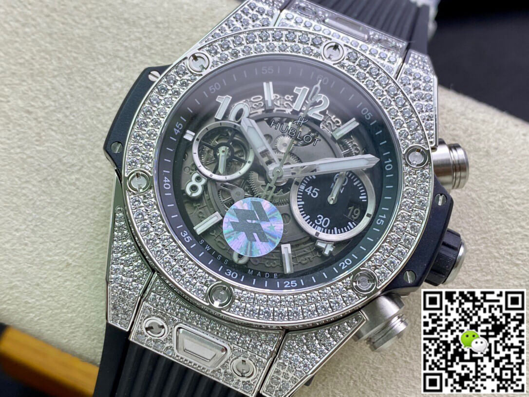 Replica Hublot BIG BANG 421.NX.1170.RX.1704 1:1 Best Edition ZF Factory Skeleton Dial