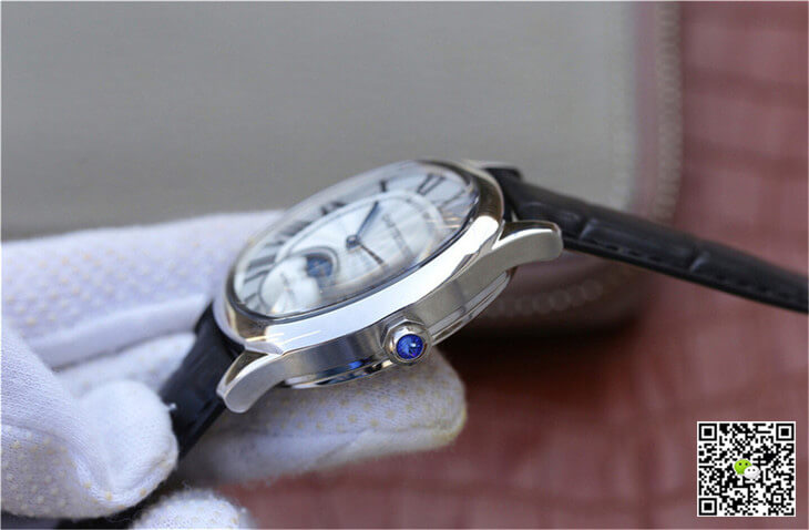 Replica Drive De Ca*t1er Moonphase WSNM0008 1:1 Best Edition Stainless Steel