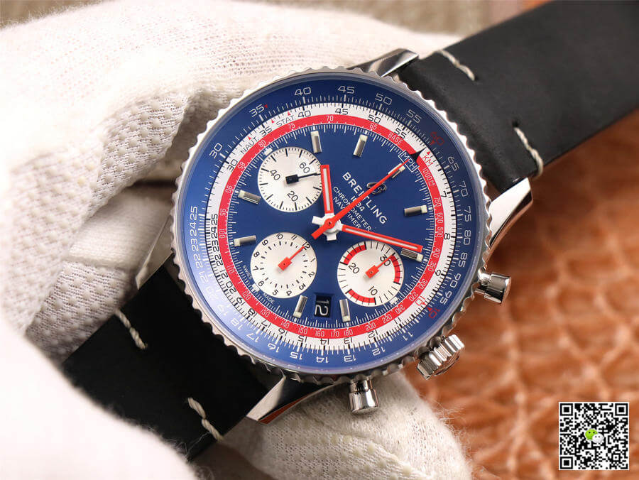 Replica Breitling Navitimer AB01212B1C1A1 1:1 Best Edition V9 Factory Blue Dial