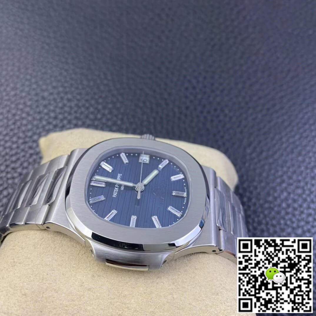 Replica Pat*k Phi1i*pe Nautilus 5711/1P 40th Anniversary 1:1 Best Edition PPF Factory Blue Dial