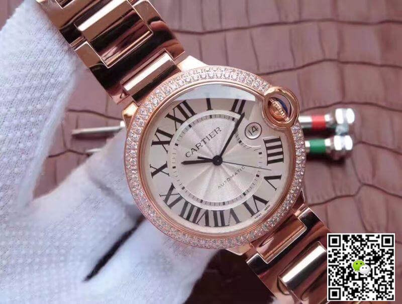 Replica Ballon Bleu De Ca*t1er WE9009Z8 V6 Factory 1:1 Best Edition Swiss ETA9015 White Dial