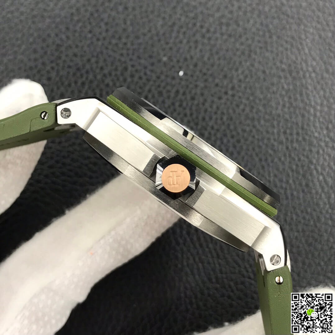 Replica Audemars P1g*et Royal Oak Offshore 15720ST.OO.A052CA.01 1:1 Best Edition BF Factory Army Green Dial