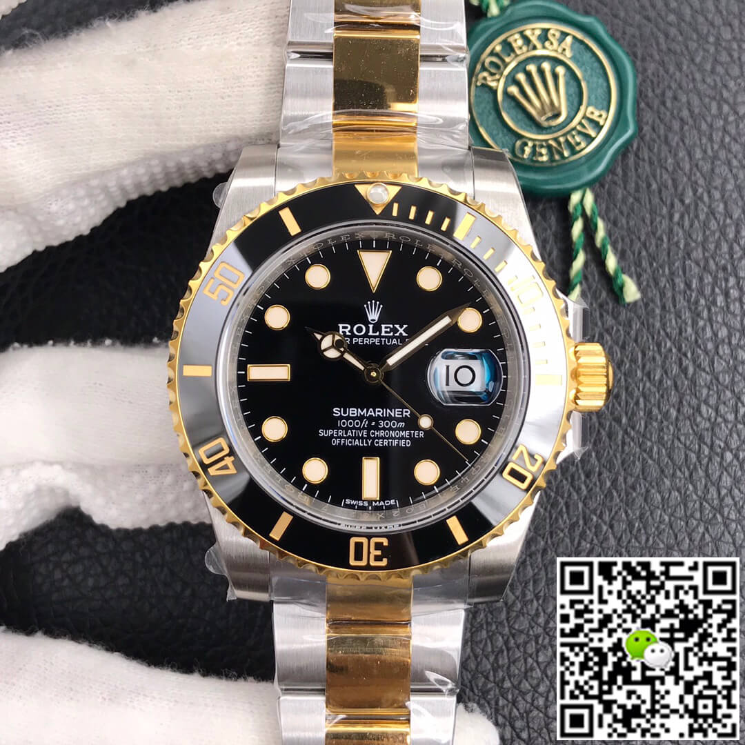 Replica R01ex Submariner 116613-LN-97203 40MM 1:1 Best Edition VS Factory Black Dial