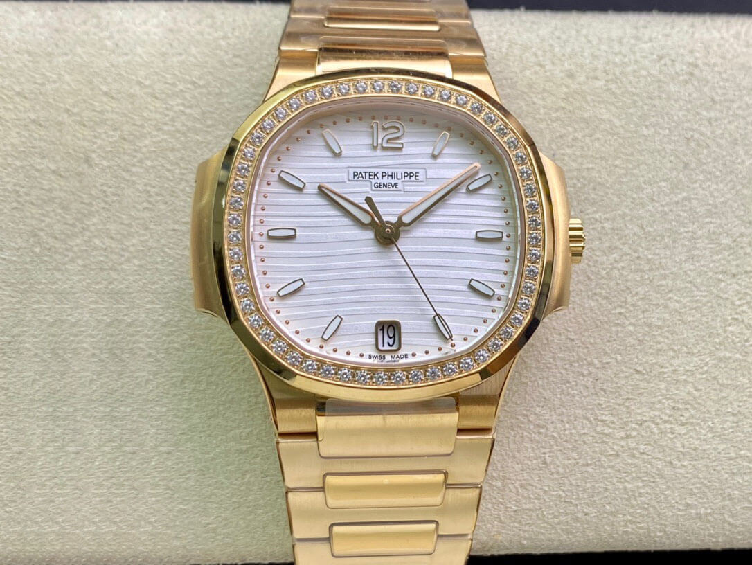 Replica Pat*k Phi1i*pe Nautilus Ladies 7118/1200R-001 1:1 Best Edition 3K Factory Rose Gold