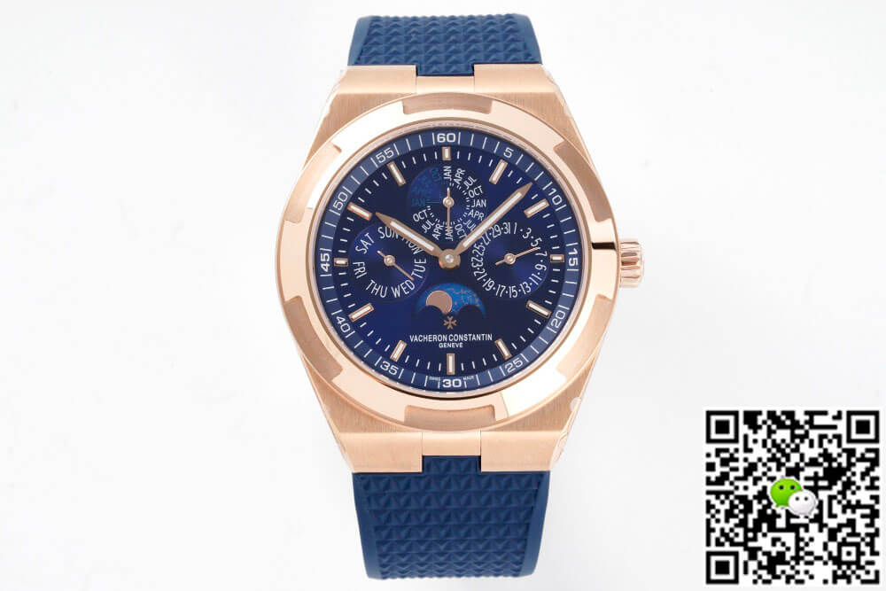 Replica Vacheron C0nstan1n Overseas 4300V/120R-B509 1:1 Best Edition 8F Factory V2 Rubber Strap