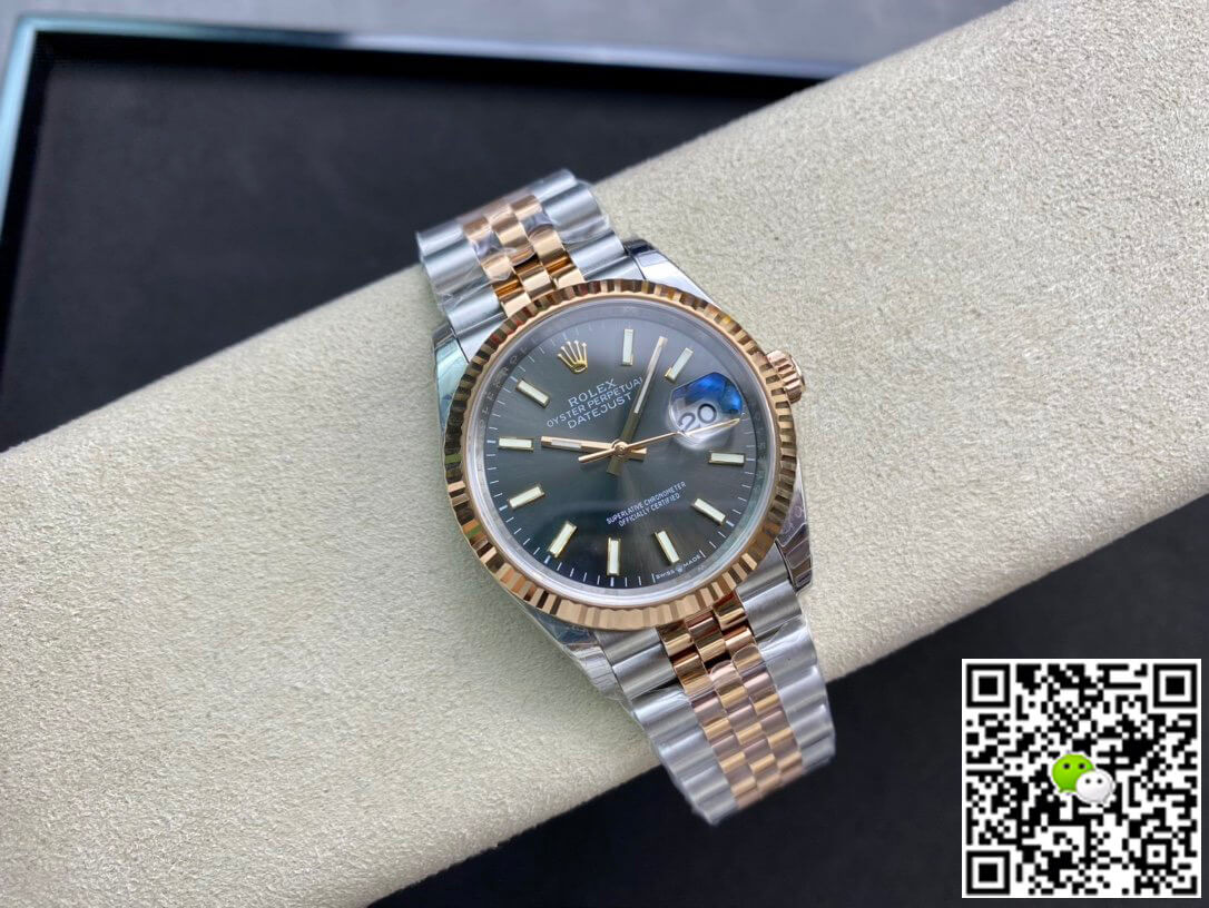 Replica R01ex Datejust M126231-0013 1:1 Best Edition EW Factory Grey Dial
