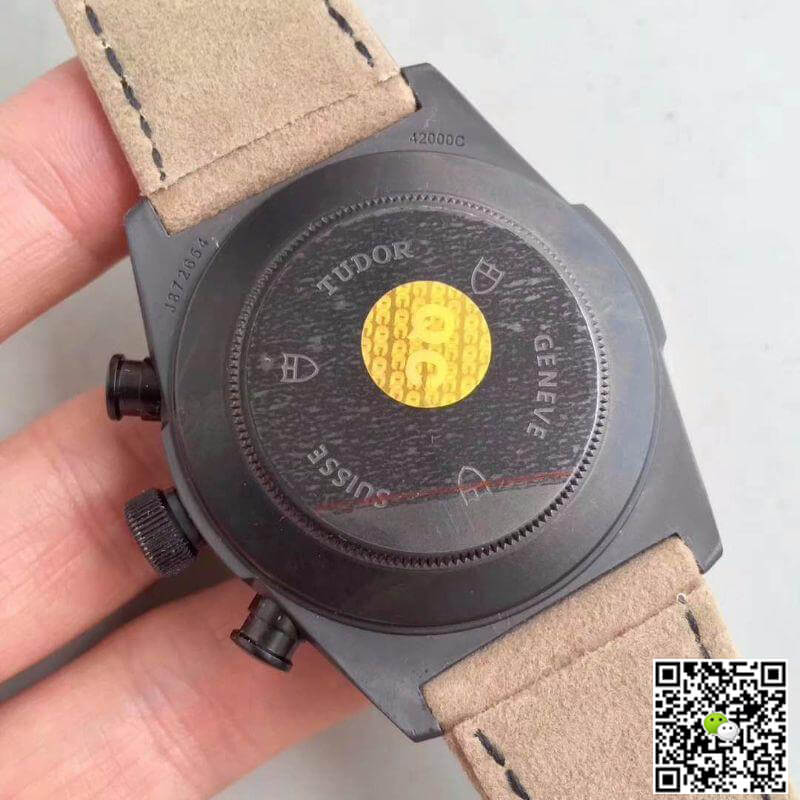 Replica Tudor Fastrider Black Shield M42000CN-0016 ZF Factory Mechanical Watches 1:1 Best Edition Swiss ETA7753